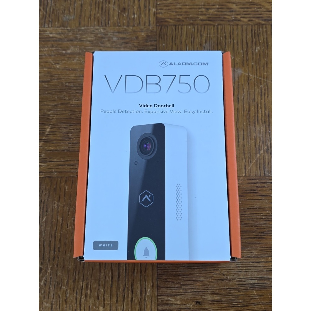Alarm.com VDB750 Video Doorbell - White (ADC-VDB750) New Open Box - Never Used